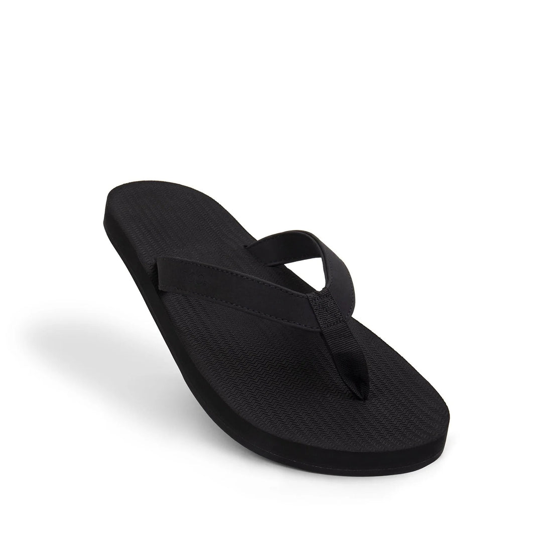 Indosole Mens ESSENTLS Flip Flops - Black