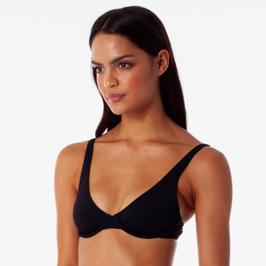 Rhythm Islander Underwire Top - Black
