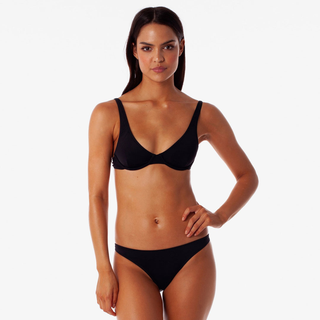 Rhythm Islander Underwire Top - Black