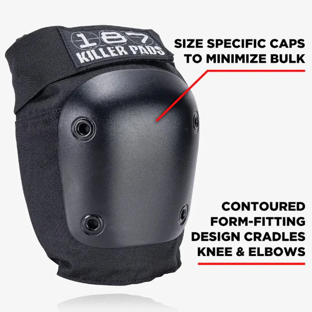 187 Adult Pads Six Pack XS Black