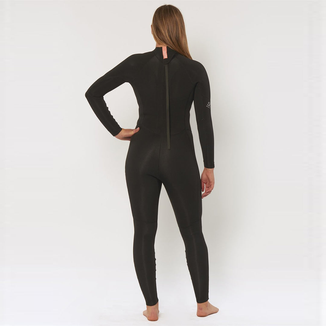 Sisstr 7 Seas 4/3 Back Zip Full - Black