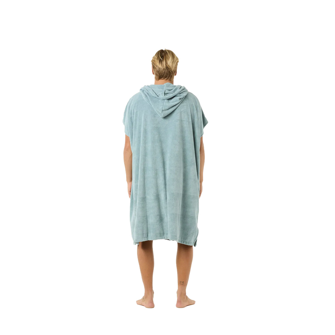 Rip Curl Brand Hooded Towel - Blue Lagoon