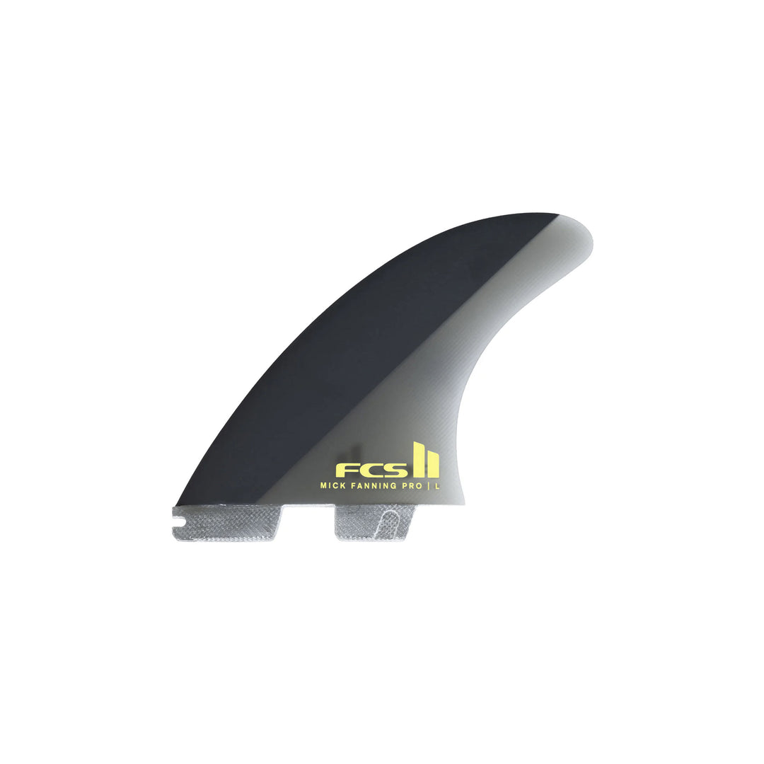 FCS II Mick Fanning PG Tri Fins - Black/Acid