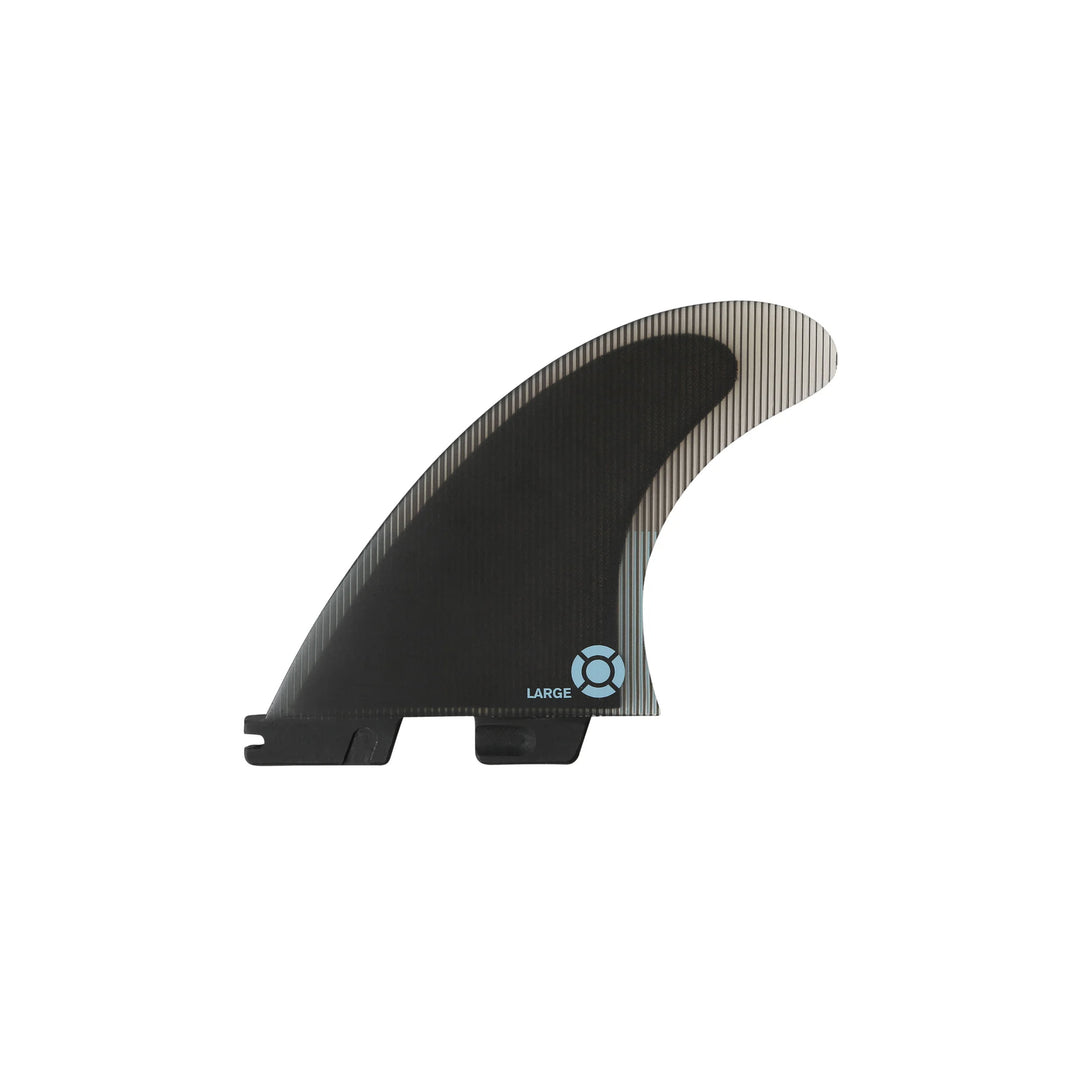 FCS II Performer PC Quad Fins Tranquil Blue - Large