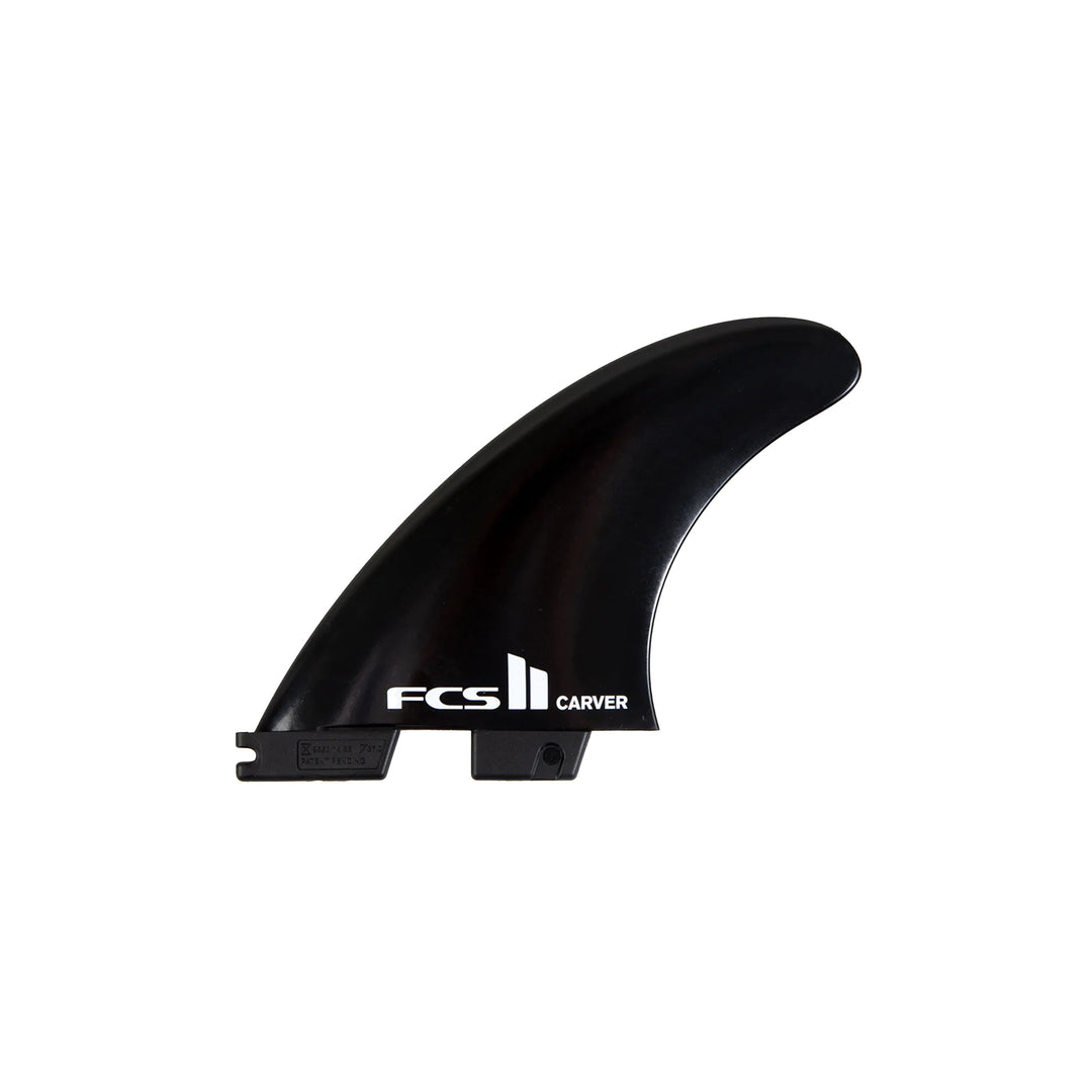 FCS II Carver Black Glass Flex Tri Fins - Large