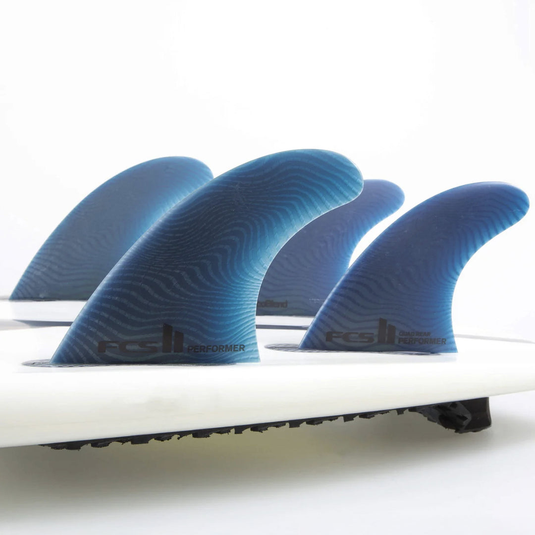 FCS II Performer Neo Glass Quad Fins Pacific - Medium