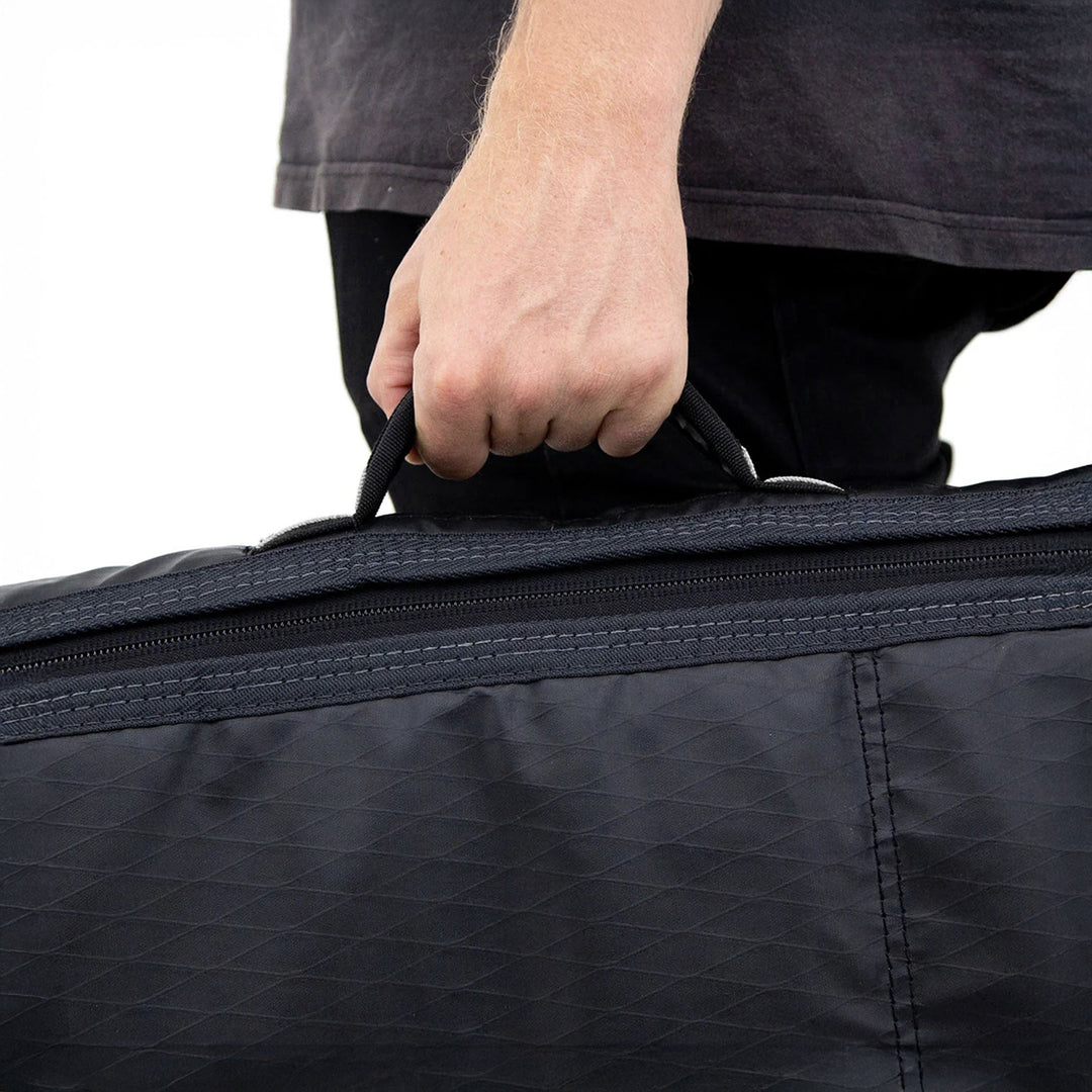 FCS Travel 2 Funboard Surfboard Bag - Black/Grey