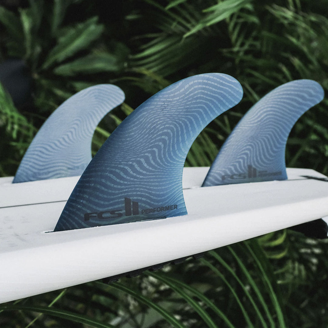 FCS II Performer Neo Glass Eco Tri Fins - Pacific