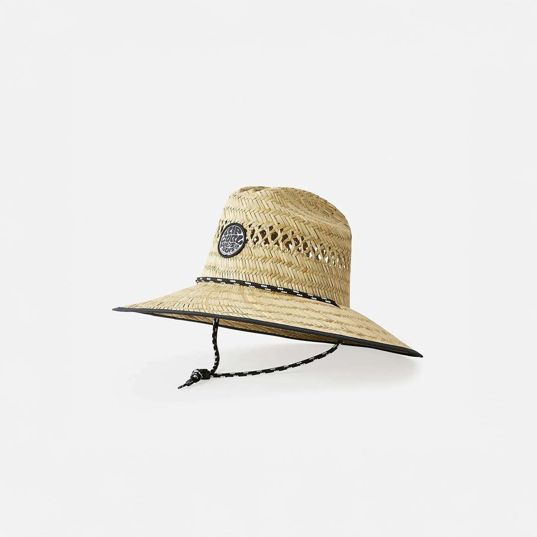 Rip Curl Logo Straw Hat - Natural
