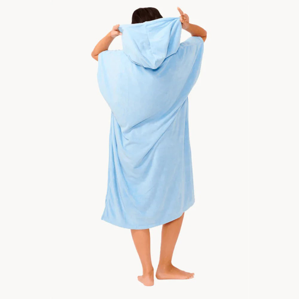 Rip Curl Classic Hooded Towel - Mid Blue