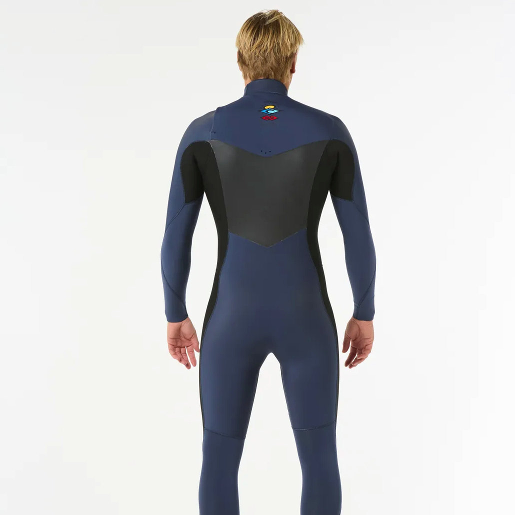 Rip Curl Dawn Patrol 4/3 Chest Zip Wetsuit - Dark Navy