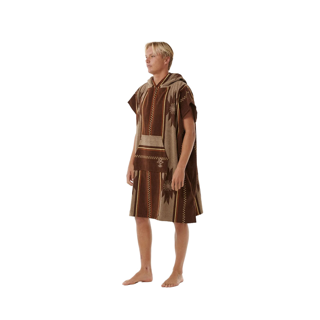 Rip Curl Searchers Hooded Towel - Dusted Chocolate