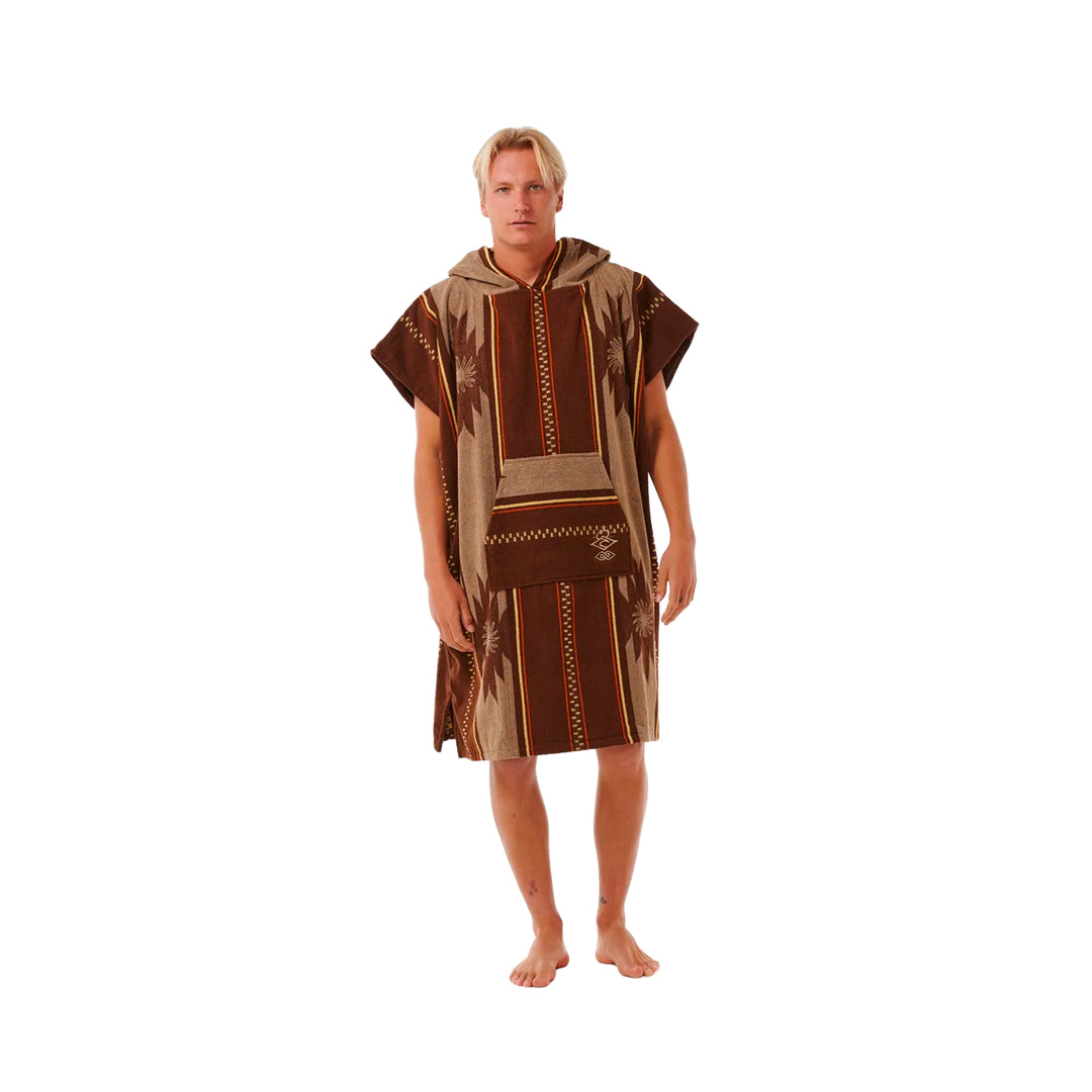 Rip Curl Searchers Hooded Towel - Dusted Chocolate