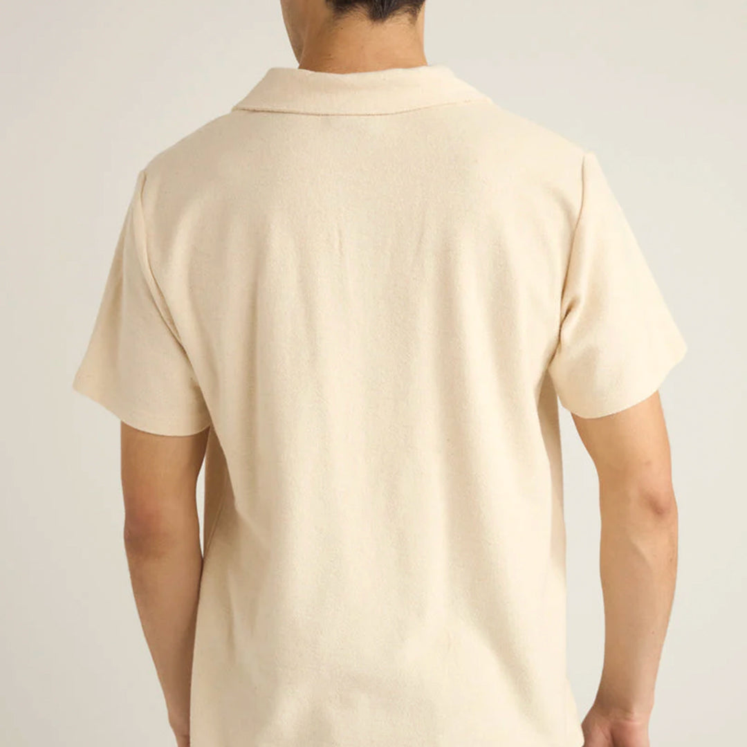 Rhythm Vintage Terry Polo - Natural