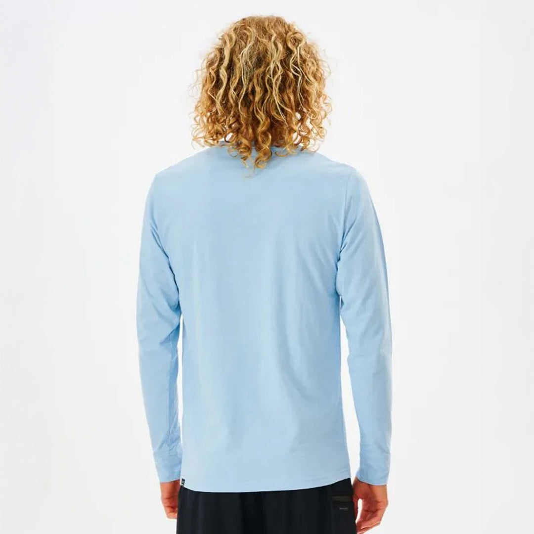 Rip Curl Icons of Surf Longsleeve UV Tee - Bells Blue