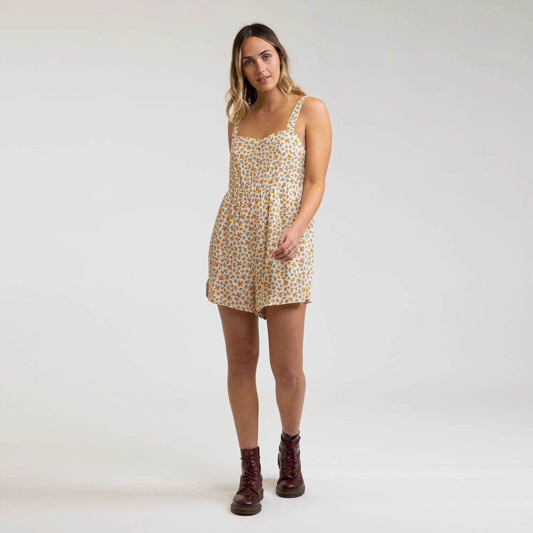 Rhythm Sorrento Romper - Ecru