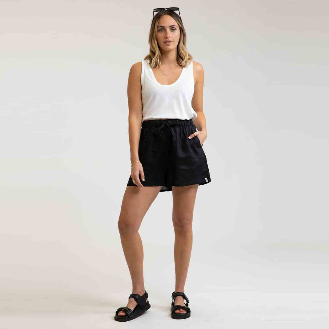 Rhythm Beach Short - Black