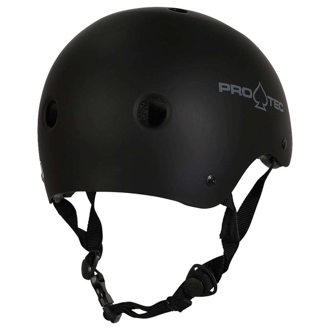 Pro-Tec Classic Certified Skate Helmet - Matte Black