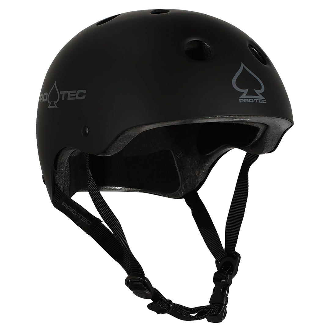Pro-Tec Classic Certified Skate Helmet - Matte Black
