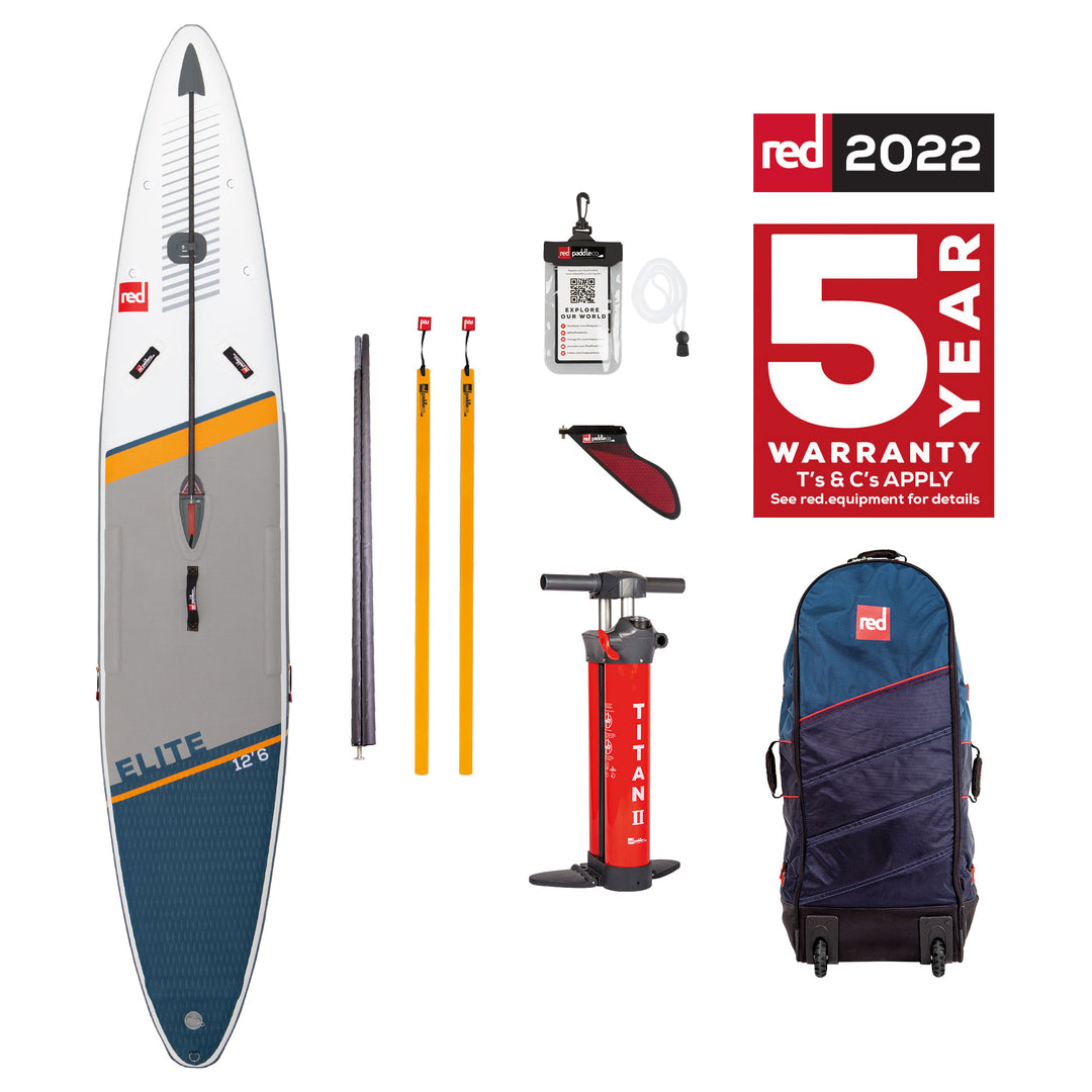 Red Paddle Co. 12'6" x 28" Elite iSUP