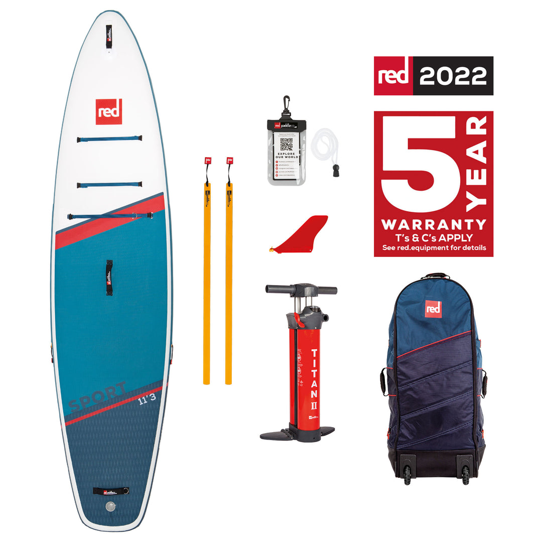 Red Paddle Co. 11'3 Sport MSL iSUP